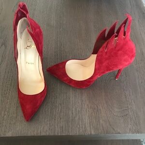 Christian Louboutin Suede Pump